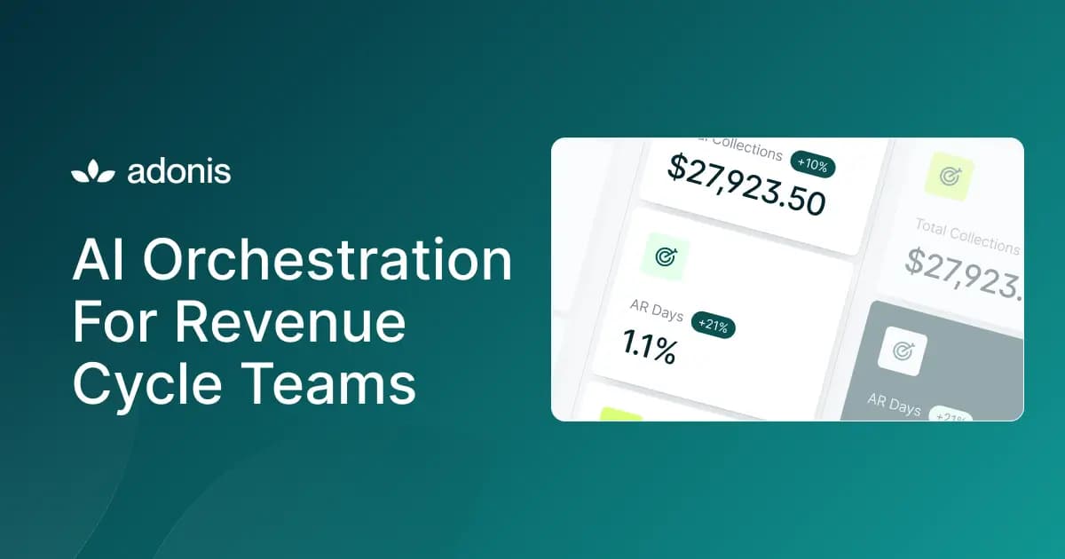 Adonis | Healthcare Revenue Cycle Management Software