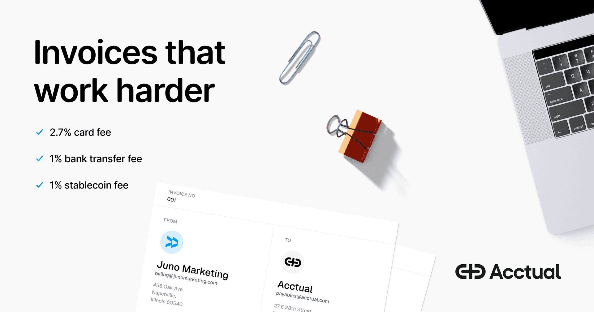 Acctual: Free Small Business Invoicing Software